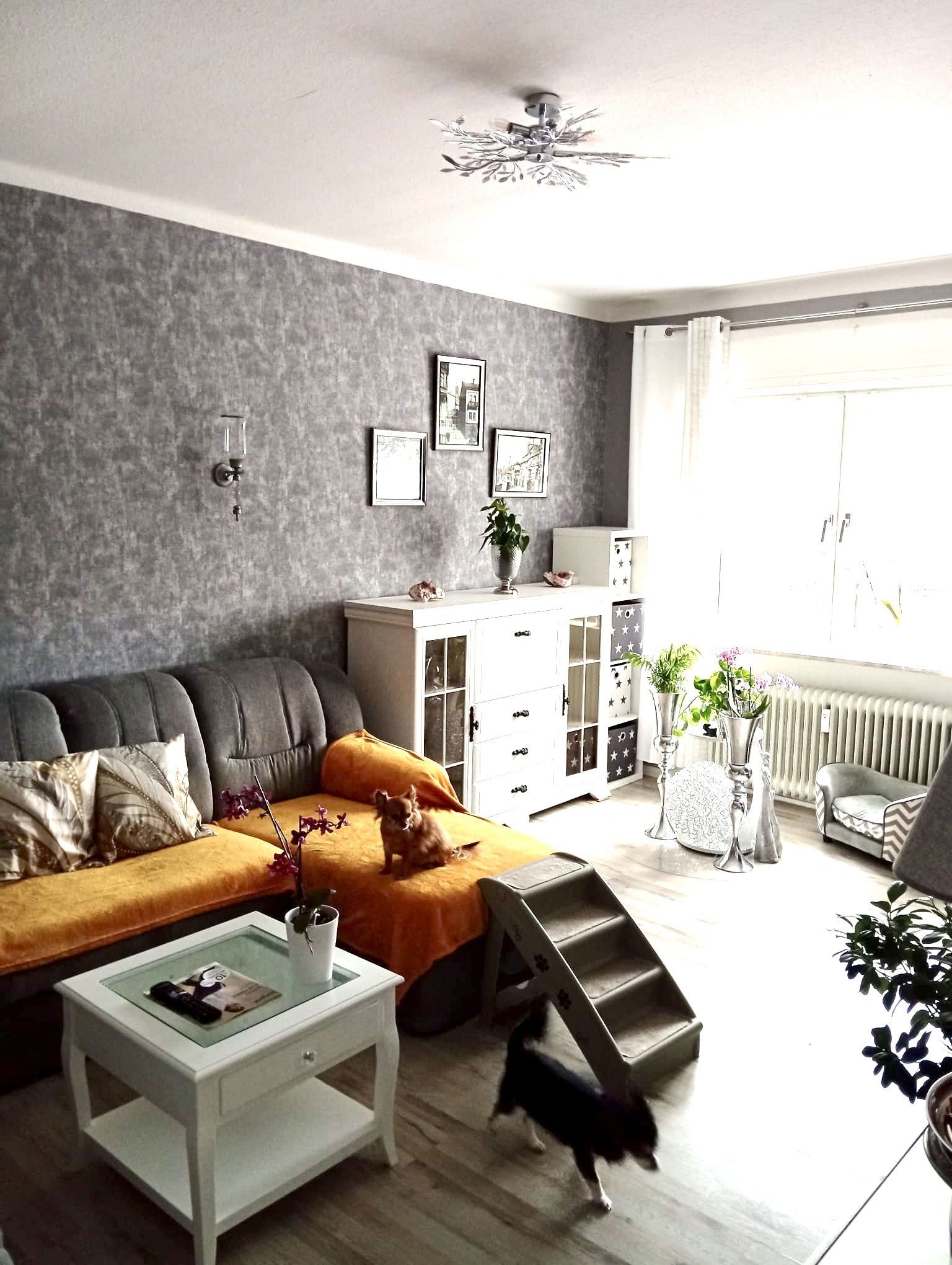 4 Zimmer, Küche und Bad Wohnung mit Garten