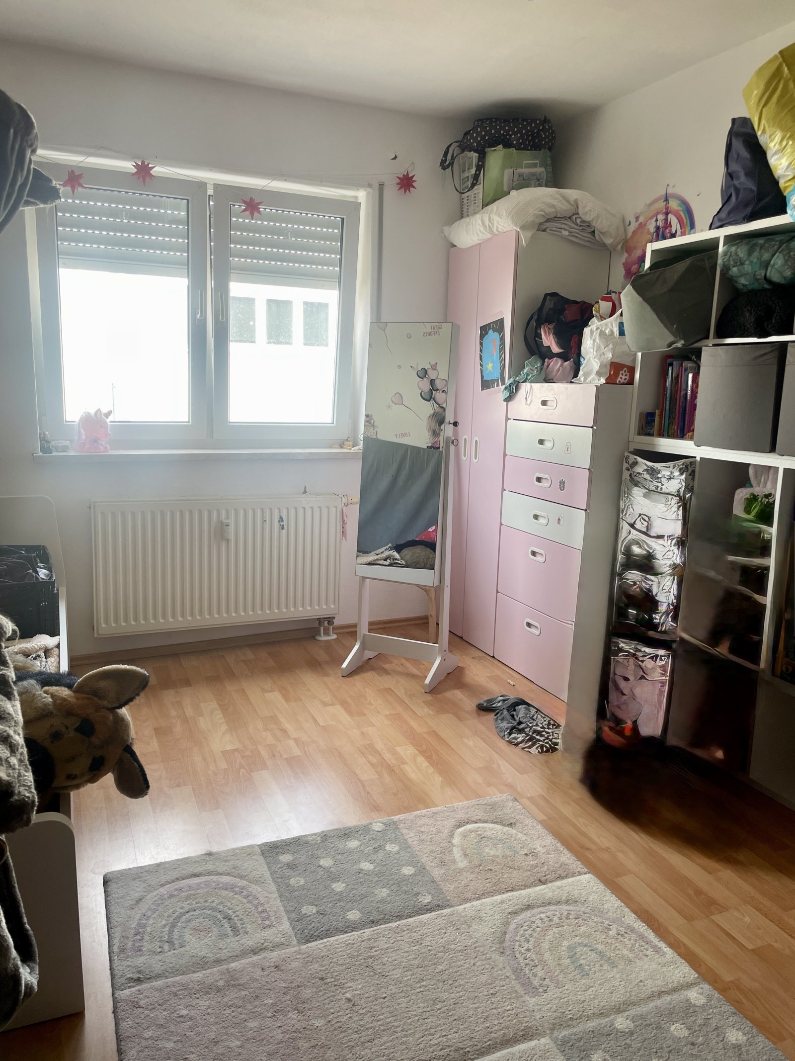 Gepflegte 3 Zimmer, Küche und Bad Wohnung mit Balkon nähe Bahnhof